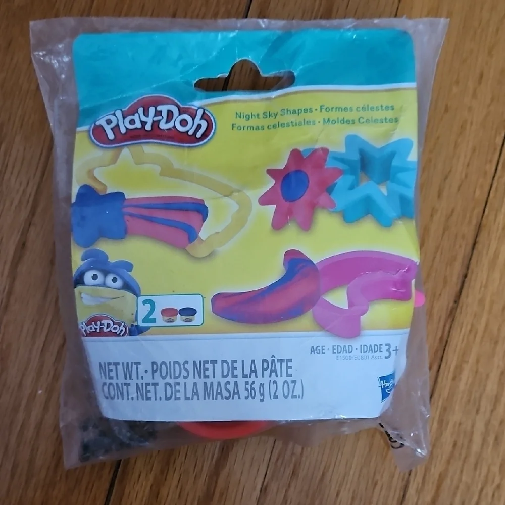 Play-Doh Night Sky Shapes Set - Multicolor, New In Package